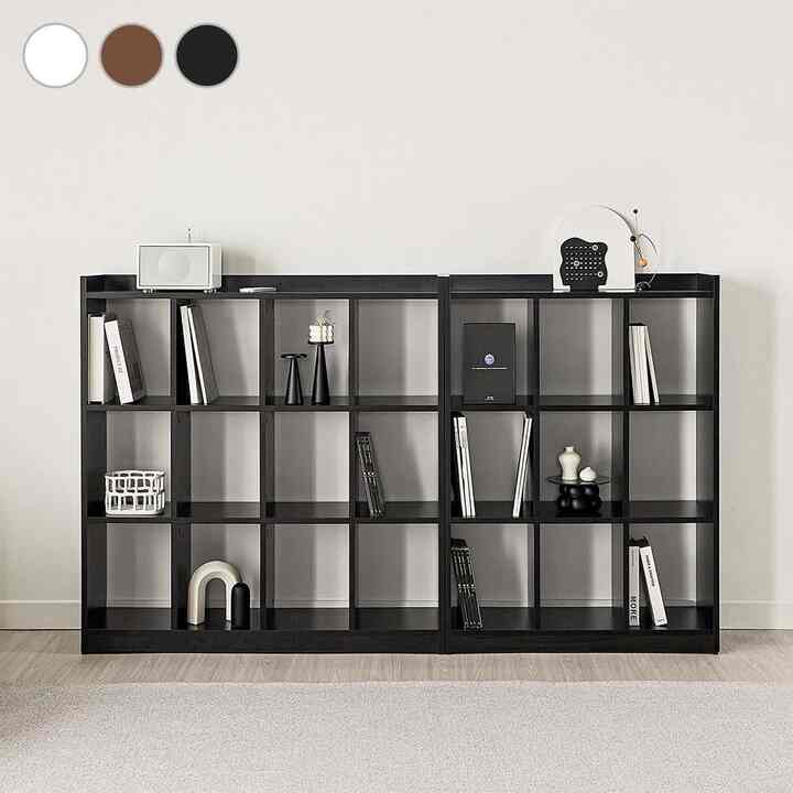 WALD 本棚 4段3列［2色］