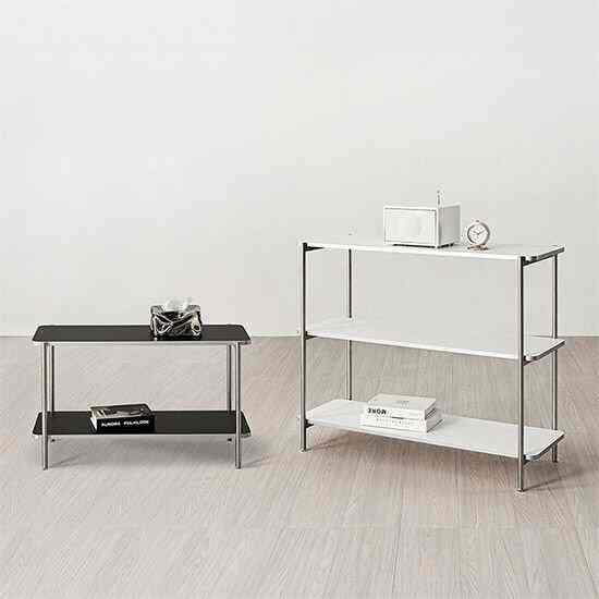 EASY スクエア シェルフ［2色・4サイズ］