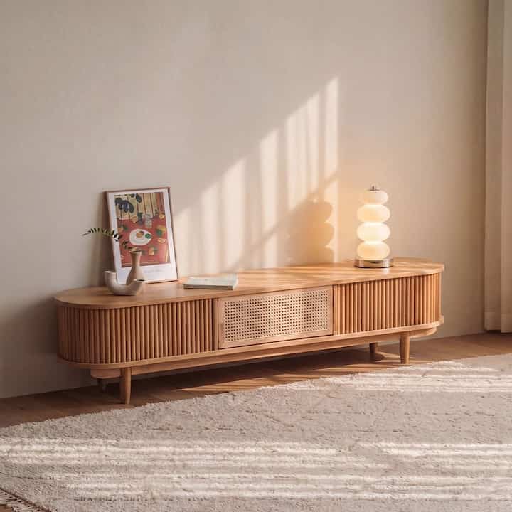 Hesse ラタンテレビボード 180cm