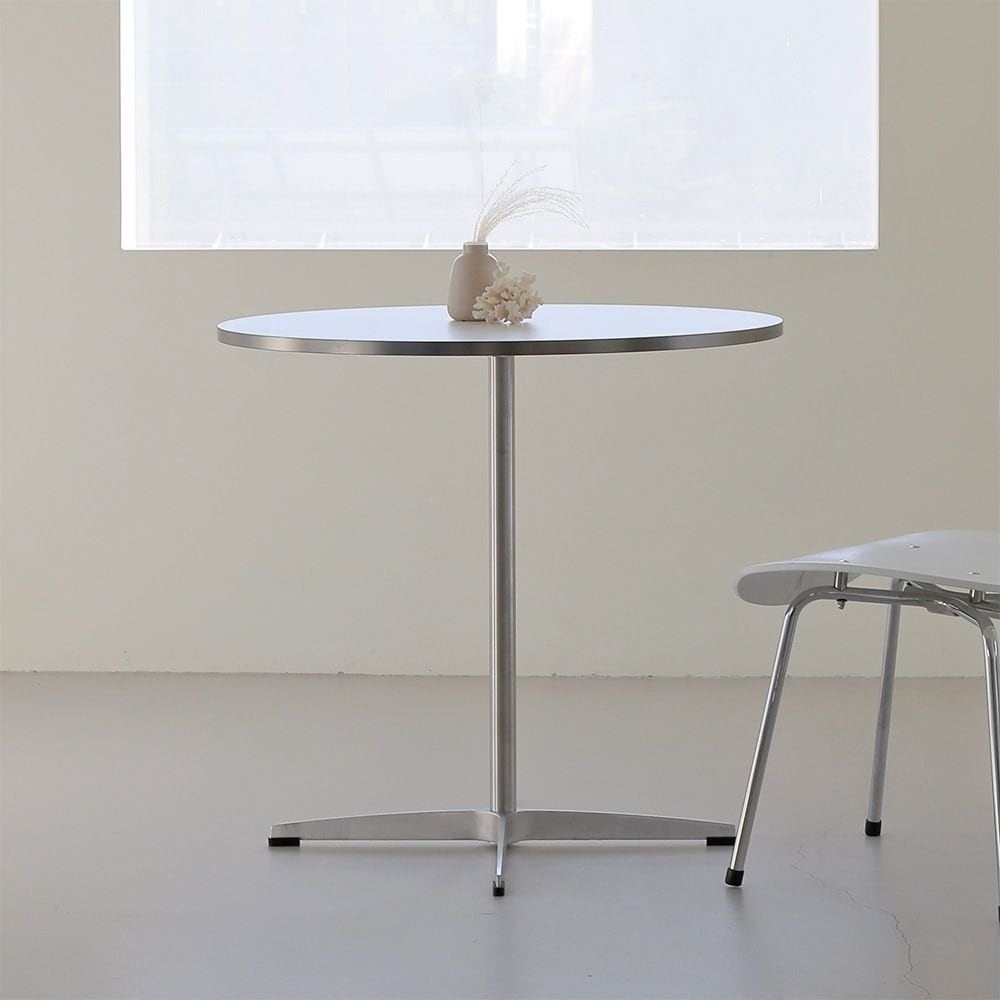 DULTON ALUMINUM ROUND TABLE 60 アルミニウム ラウンド テーブル 60