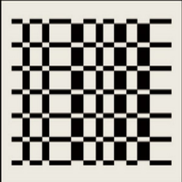 洗えるラグ ミッドセンチュリー チェック柄 CHECK SQUARE| Ohouse(オー