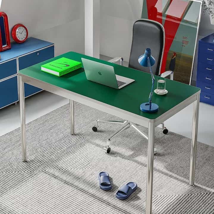 IKEA MALM マルム デスク 引き出し式パネル付 | デスク | Ohouse