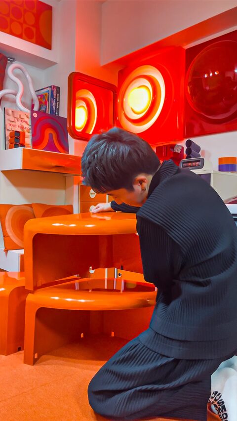 希少Verner Panton PANTO POP オレンジ