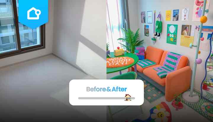 🪄本当に同じ部屋!?｜カラフルに変身🌈色鮮やかに進化したお部屋3選