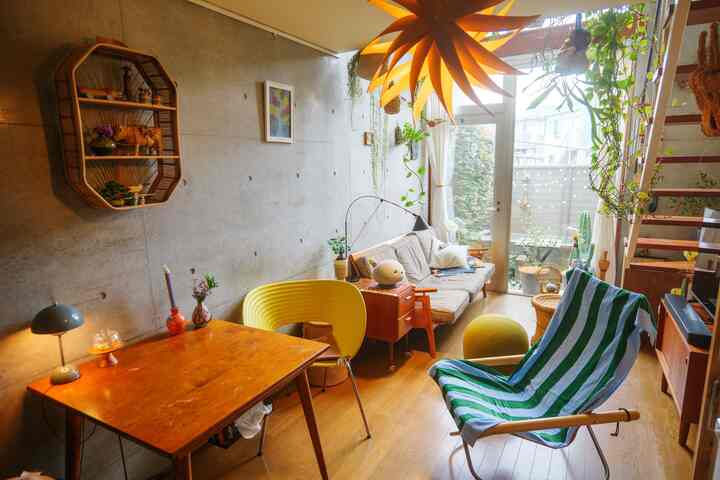 🇯🇵 1LDK｜デザイナーカップルのメゾネット🏠DIYで暮らしやすく！