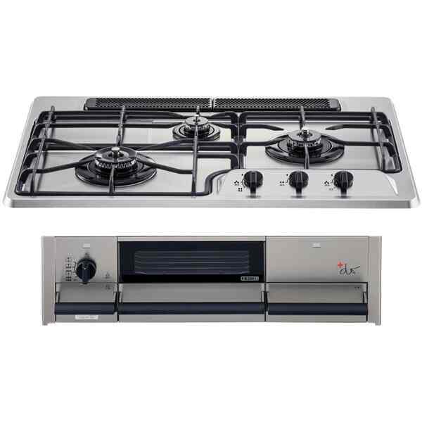 N3WS9KJTKSTED-13A ＋do ビルトインガスコンロ (都市ガス用 3口 左強火力 75cmタイプ