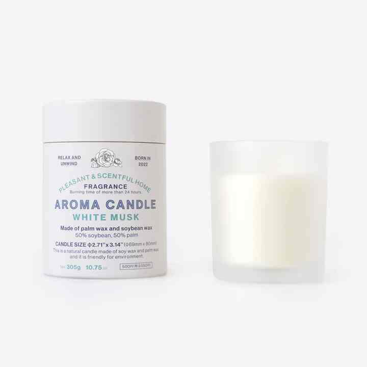 キャンドル（ホワイトムスク）