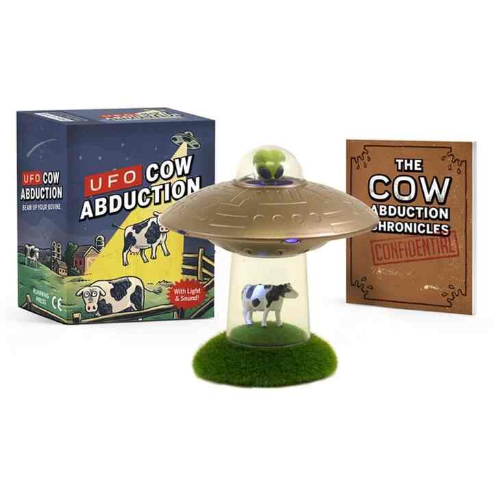 UFO Cow Abduction: Beam Up Your Bovine (With Light and Sound!) (RP Minis) ペーパーバック