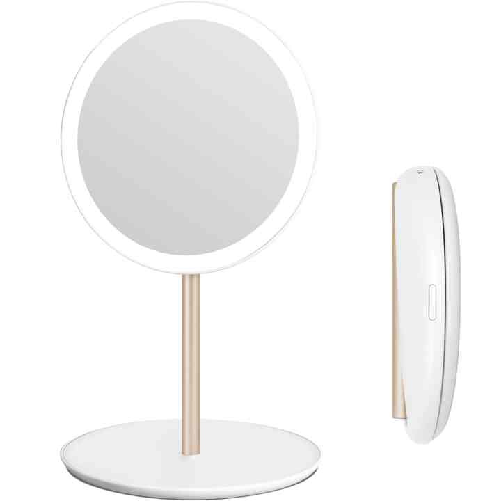 TRAVEL MAKEUP MIRROR（組み立て式LEDスタンドミラー）