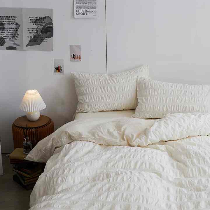 WAVE BUBBLE 3COLOR BEDLINEN SET［3色・2サイズ］