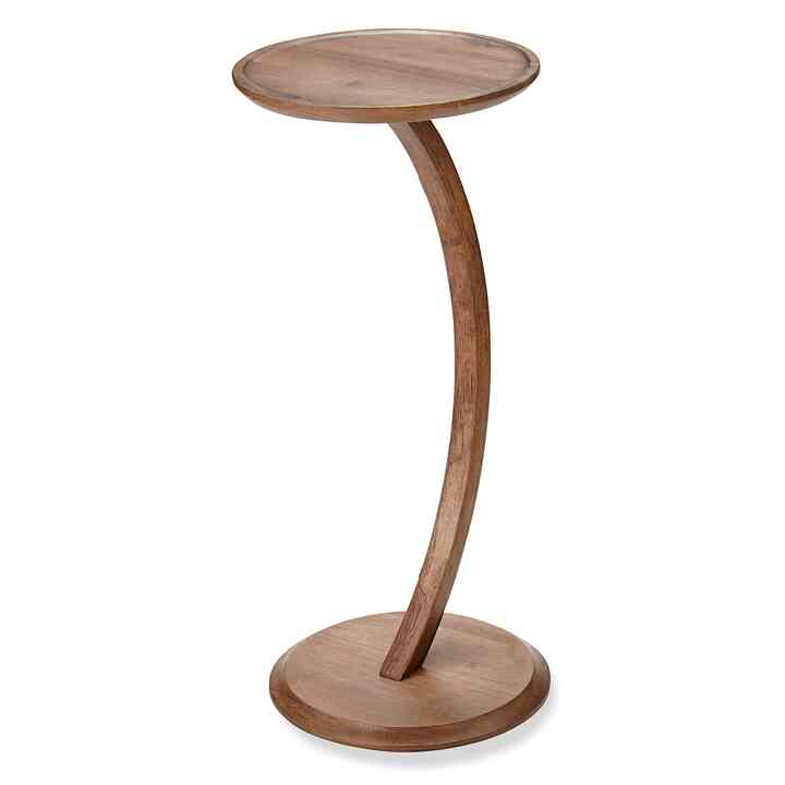 アンティークな佇（たたず）まい　ちょい置きラウンドミニテーブル