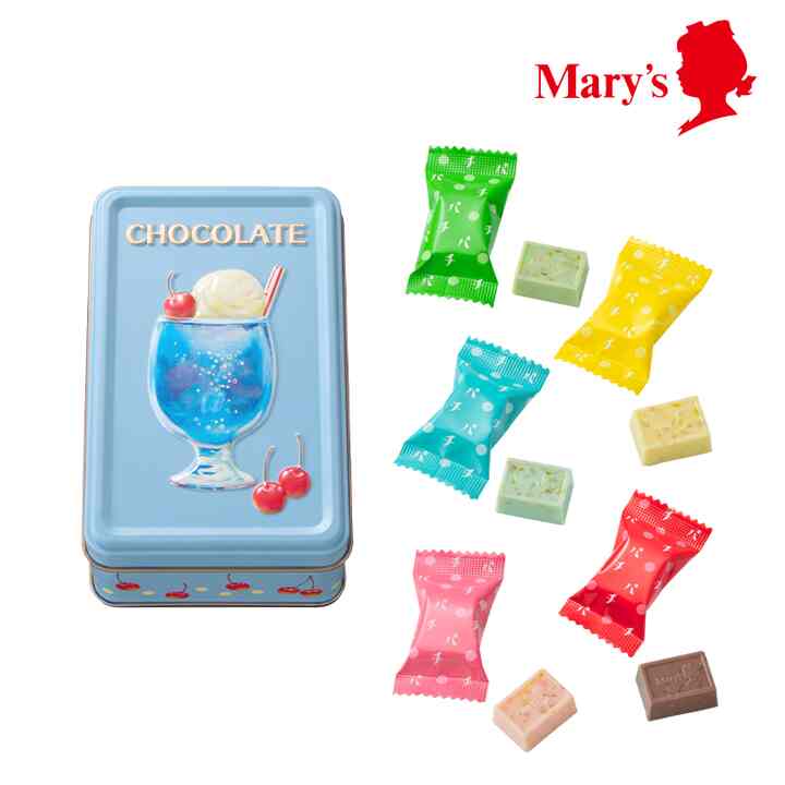 はじけるキャンディチョコレート。 アソートメント缶（ミニ） 10個入