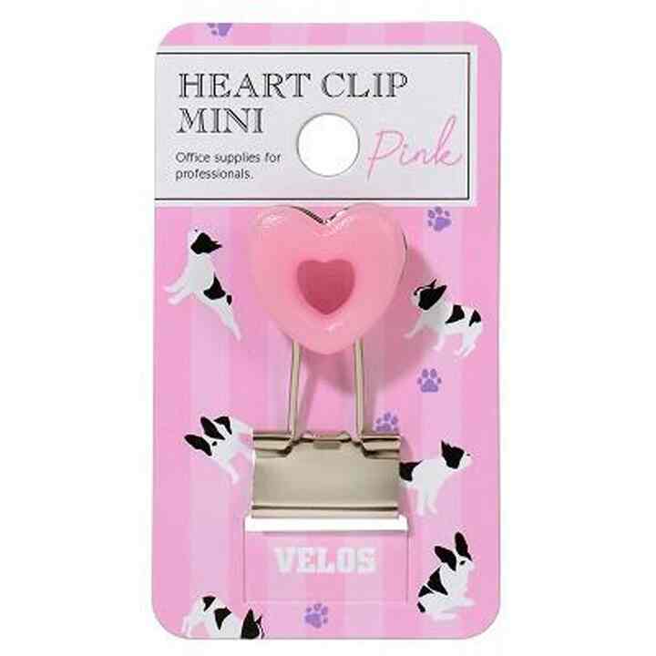 ハートクリップ  ミニ［4色］