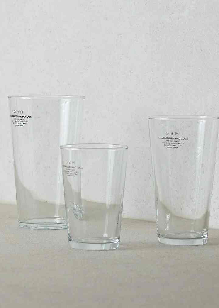 STANDARD DRINKING GLASS［3サイズ］