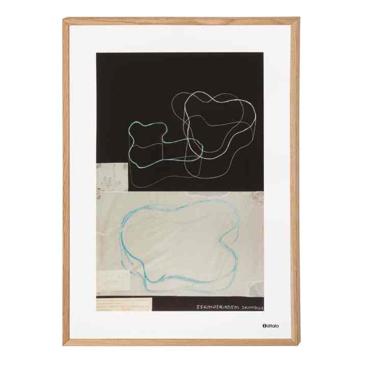 アルヴァ・アアルト コレクション アートポスター スケッチ ブラック