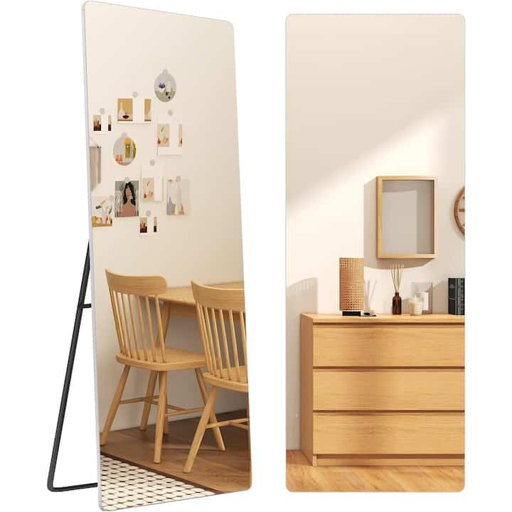 ノンフレーム スタンドミラー