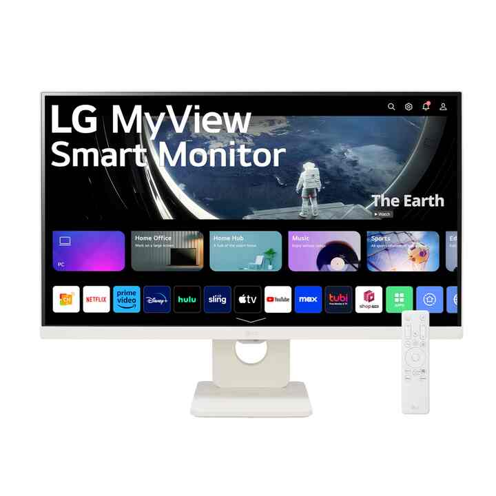 24.5インチ(ホワイト) フルHD/IPSパネル LG MyView Smart Monitor