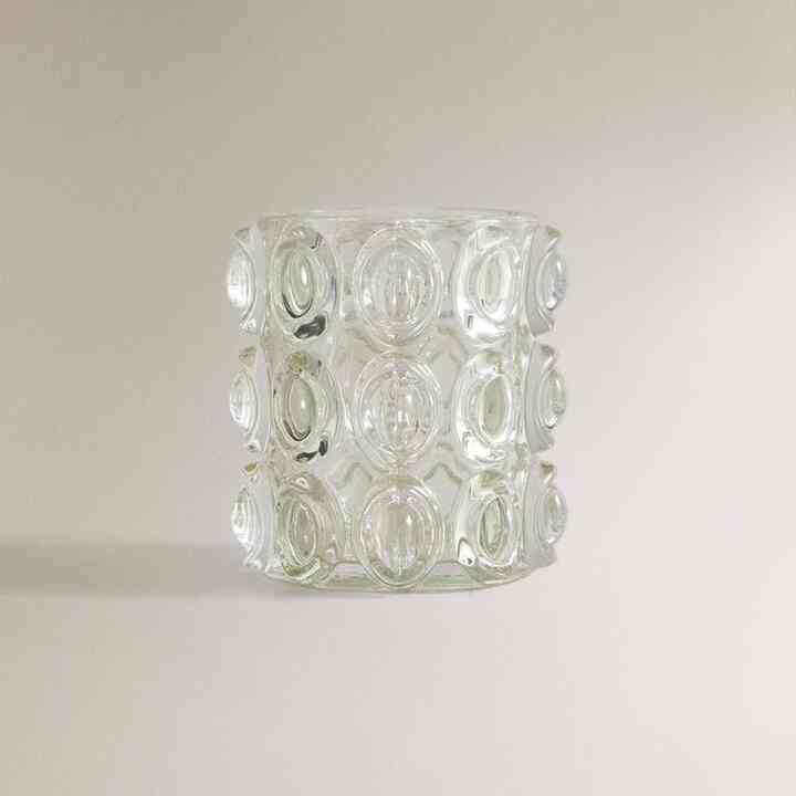 キャンドルホルダー クリスタル 球体