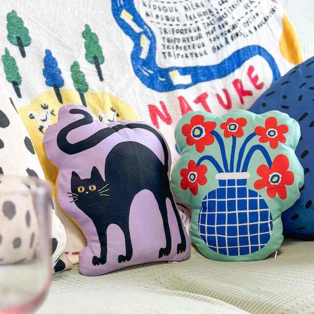 illustration cushion