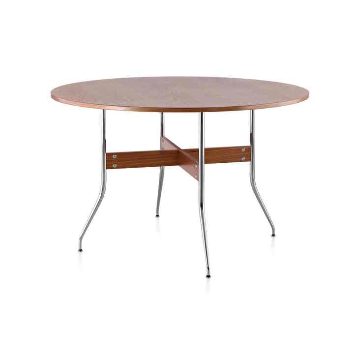 NELSON SWAG LEG DINING TABLE WITH ROUND ネルソン スワッグレッググループ ダイニングテーブル 丸型［2色］