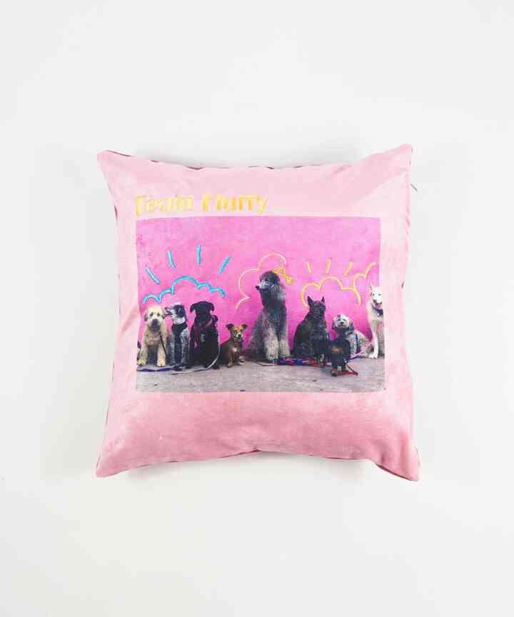 ドゥードゥルクッションカバー［3色］