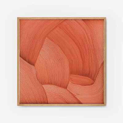 ロナン ブルレック ドローイング 12 アート ポスター 55x55cm