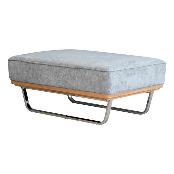 スツール オットマン 1人掛け コーデュロイ ファブリック ソファー I字［4色］