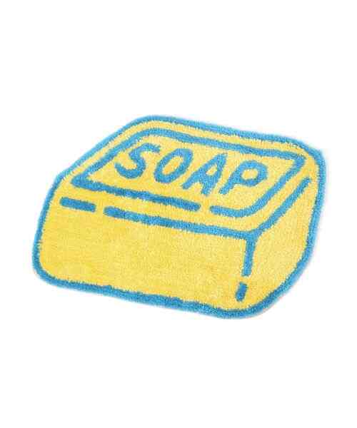 LAUNDROMAT&TUB バスモチーフバスマット［2種］