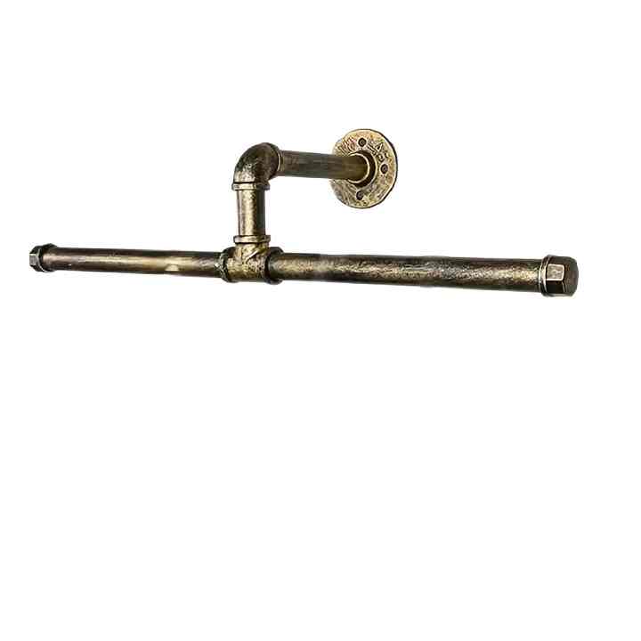 ヴィンテージブロンズ壁掛け衣類掛け