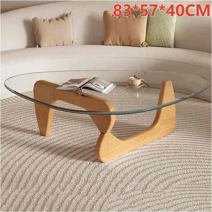 ガラス ローテーブル［9色］