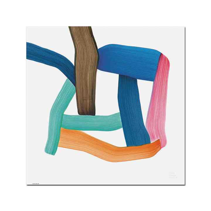 ポスター ロナン ブルレック ドローイング 2018 マルチカラー