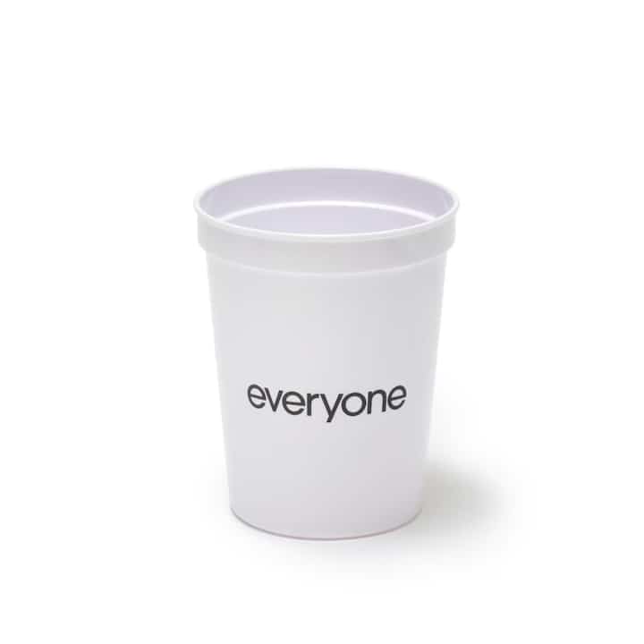 everyone stadium cup (WHITE)