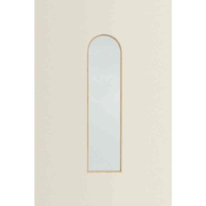 ウッド スタンドミラー