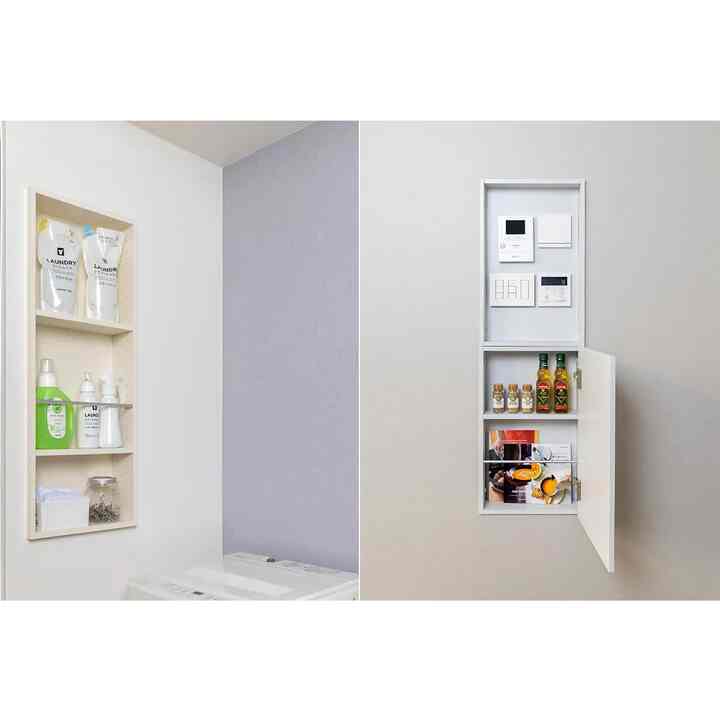 壁厚ニッチ収納  アドキューブ