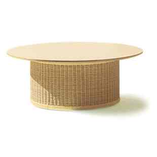 T-3030 籐・ラタンの丸テーブル