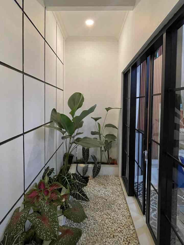 (Period1Tema3)
Taman indoor yang tidak begitu luas, namun sangat terasa keberadaannya 😍 . Dengan taman ini sirkulasi udara yang masuk ke ruangan sangat baik, begitupun untuk cahaya yang masuk super melimpah. Meskipun indoor, untuk area pijaknya menggunakan batu coral putih agar terkesan taman outdoor. 

#garden #tamanindoor #inspirasitaman #tamanmininalis #tamansampingrumah #dekorasitaman #homedecor #minigarden