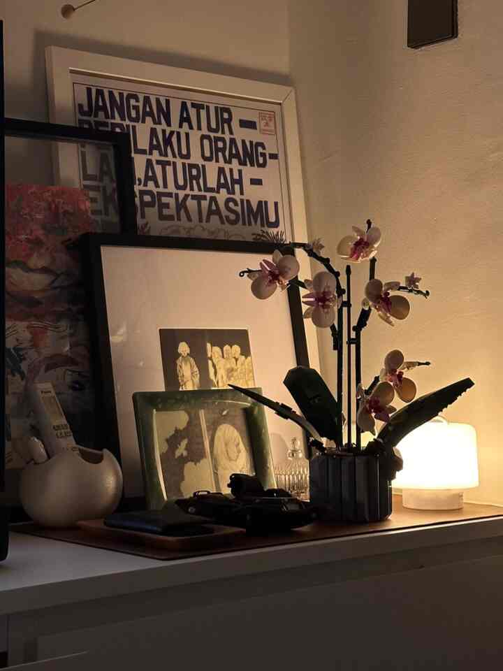 Lampu-lampu mungil yang menemani malam di what’s apt. Karena memang kurang suka downlight, jadi kita combine sudut-sudut kecil supaya bisa menambah mood jadi lebih relax dan santai

#nightvibe #lightingideas #lightinginspiration #studioapartment #lowbudgerdecor