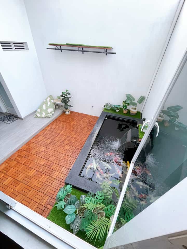 Inspirasi inner court and fish pond 🐠🍃

#rumahminimalis #innercourt #naturalhome #livingwithkids #japandi #inspirasirumah #desainrumah #taman #desaintaman #kolamikan #minimalis 