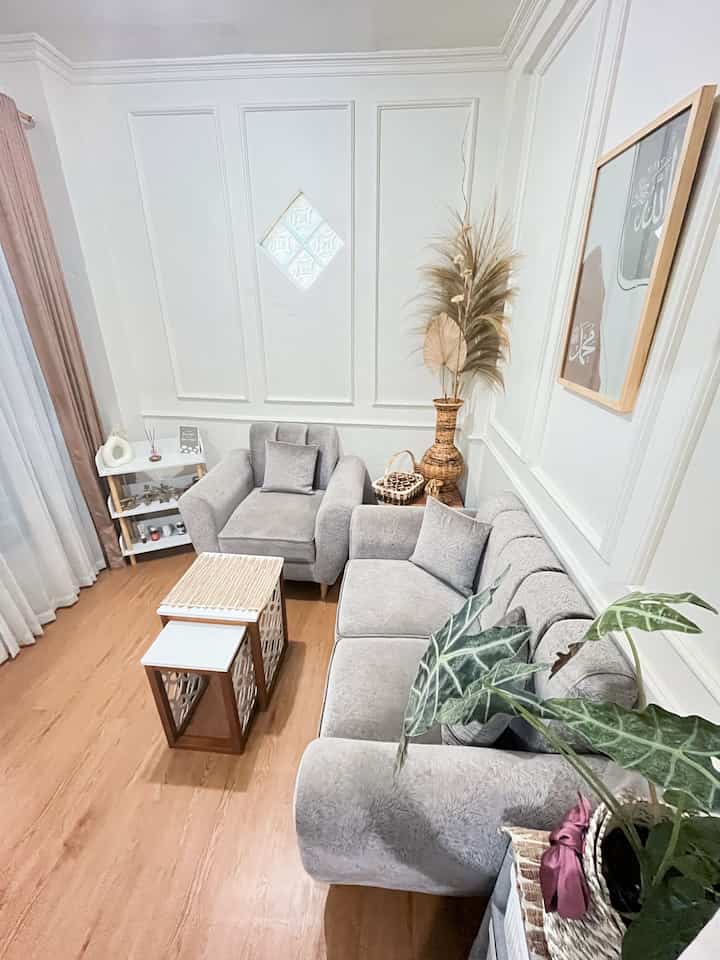 Inspirasi Ruang Tamu mungil Ukuran 3x3 bisa tampak lebih luas 🥰 
#LivingroomStyle 
#IdeLivingRoom
#InspirasiLivingRoom 