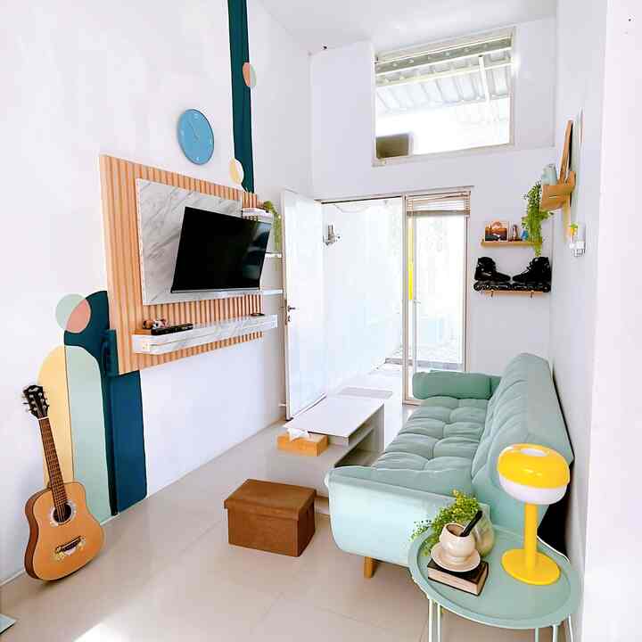 hi guys! Tema semua ruangan di rumahku adalah color pop! Jadi semua nya mengandung warna warna ceria biar tiap hari mood makin naik dan ikut ceria juga

#colorpop #Modern #rumahestetik #roomdecorinspo