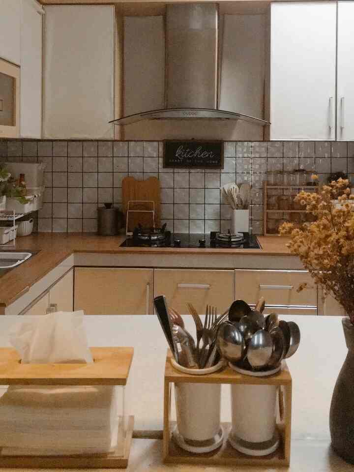 Dapur Japandi Minimalis Style
Open Space

#KitchenStyling
#IdeDekorDapur
#MakeOverDapur 
#JapandiMinimalis #DapurSederhana
#DapurMinimalis #KitchenInspo #Kitchen