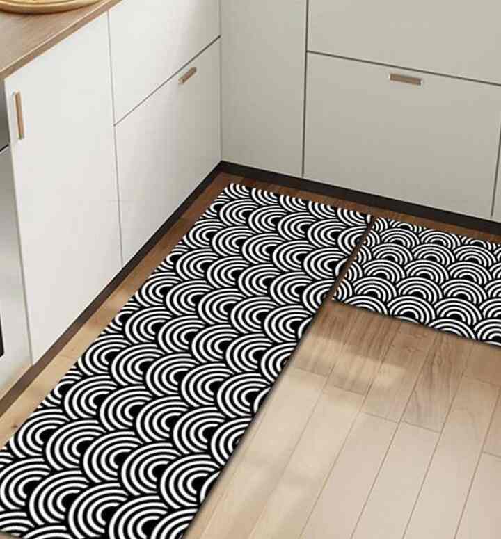 DOBOXUAN Keset Dapur Anti-slip Kitchen Rug 50x160cm 1PCS - JX-D320