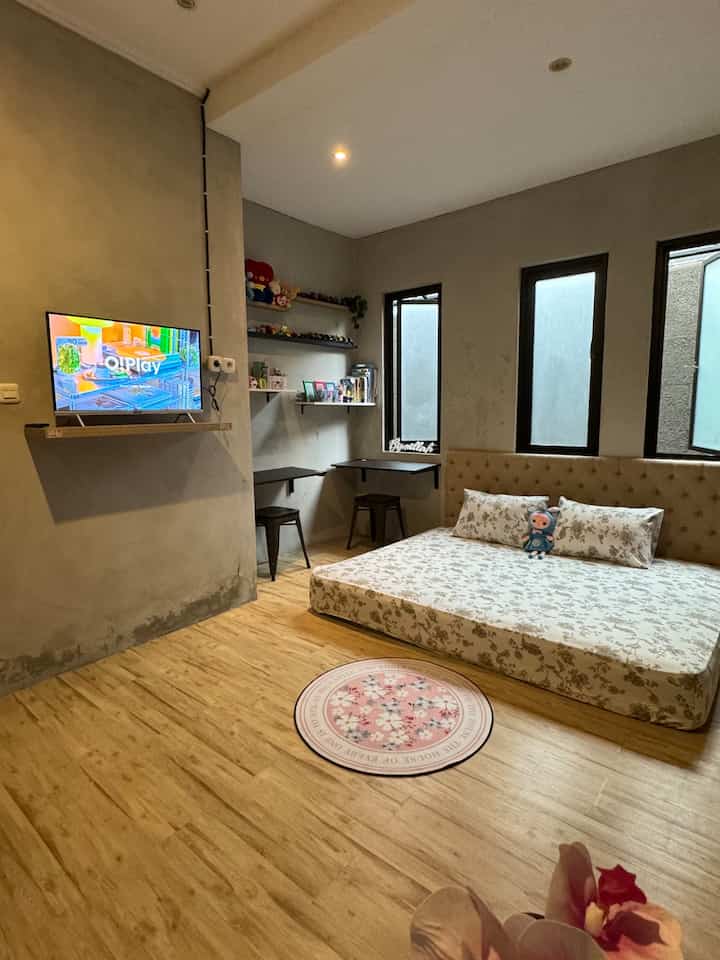 Jangan bosan-bosan yah berkunjung dikamar anak di rumah industrial rumahyuqibam 🤭🤭🤭

Kamar simple dan friendly anak-anak banget hihihi

#kamaranak
#kamaranakindustrial
#inspirasikamaranak
#kamaranaksimple
#rumahindustrial
#rumahyuqibam