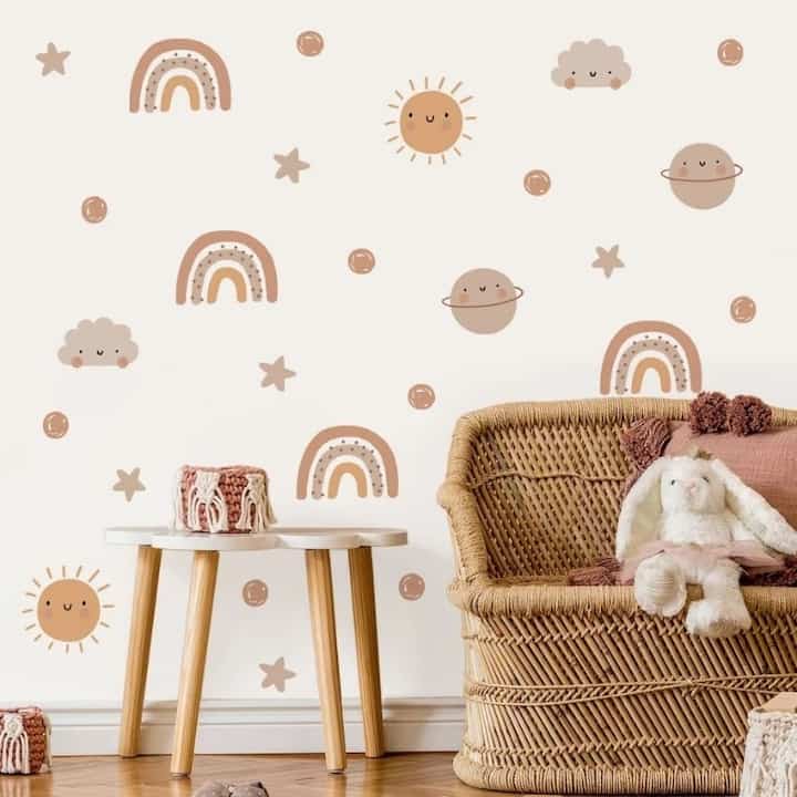 Wall sticker rainbow