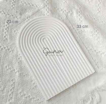 Arch Tray Concrete Nordic - Tatakan Semen Industrial