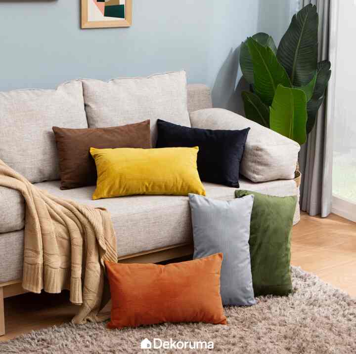 DURO Sarung Bantal Sofa 50x30 cm - Cushion Cover