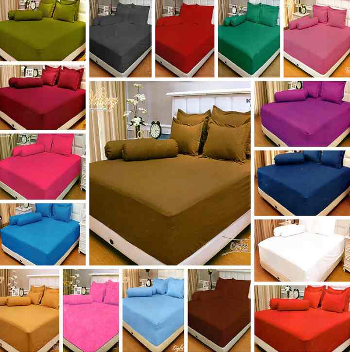 Sprei Polos Embos Vallery 180x200 tinggi 30 King size