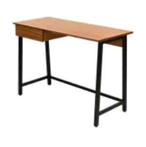 Hexa Meja Kantor - Cokelat