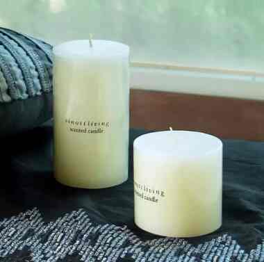 Pipe Candle Natural Scent