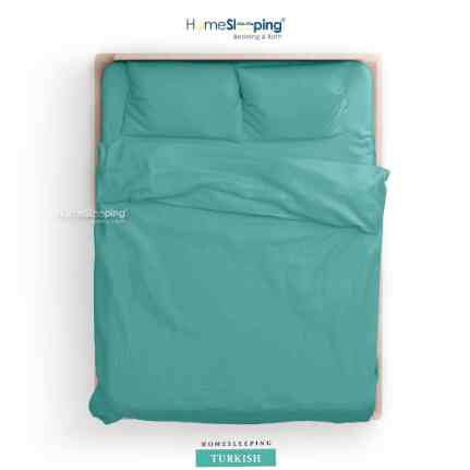 Sprei Set 160 queen polos minimalis Microfiber